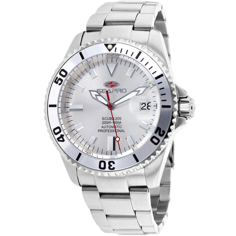 Seapro Men's Scuba 200 Silver Dial Watch - SP4310